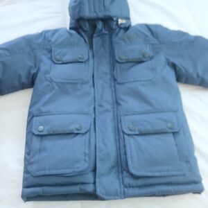 DKNY Navy Puffer Jacket for Kids